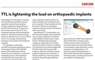 Manufacturing Medical Orthopaedics - published article
